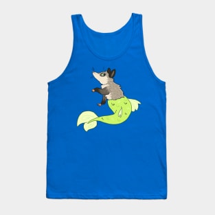 Merpossum Tank Top